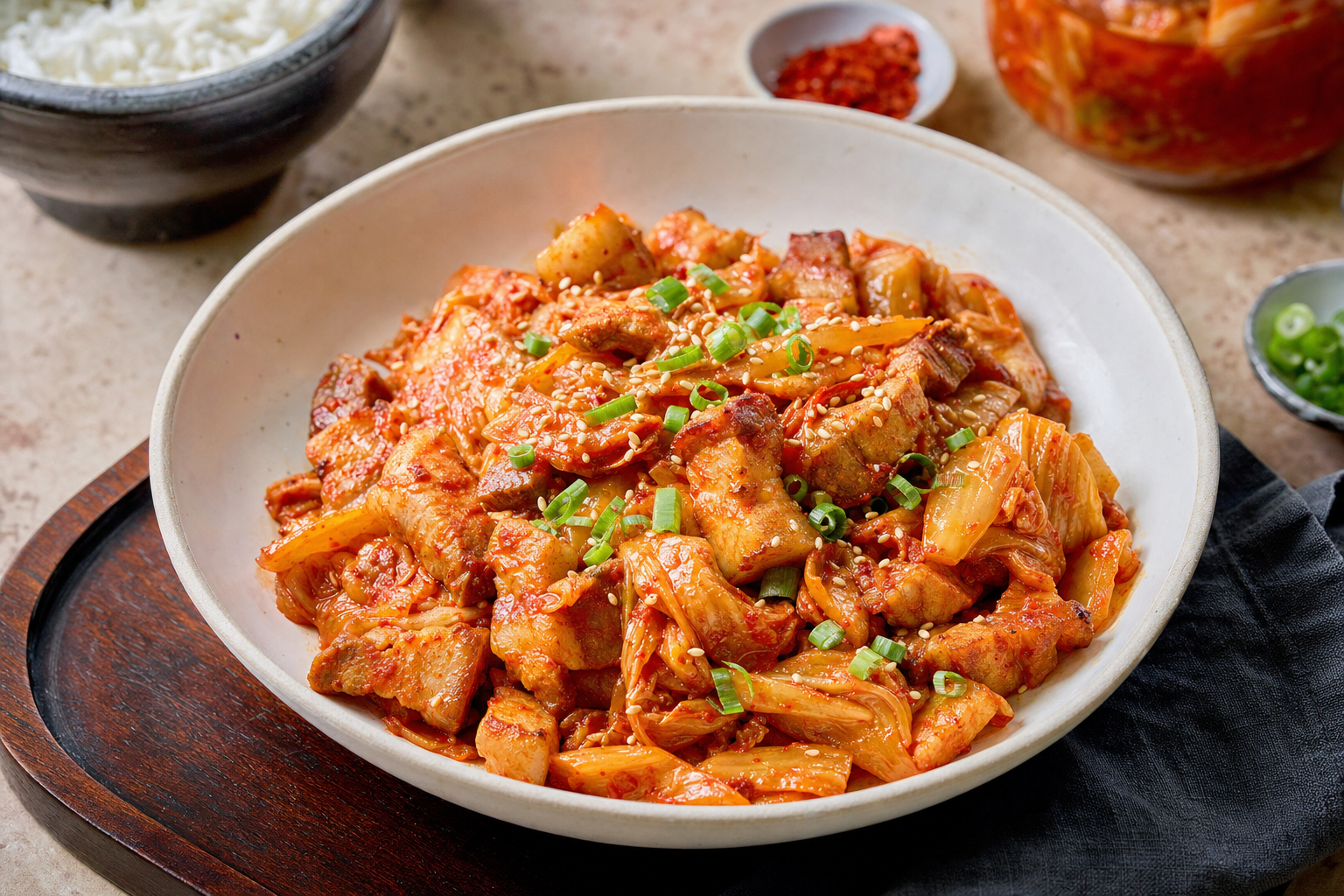 Kimchi Bokkeum